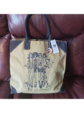 COPY - Izak Green Canvas Tote Bag